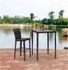 ALU-RATTAN BAR TABLE modern rattan furniture
