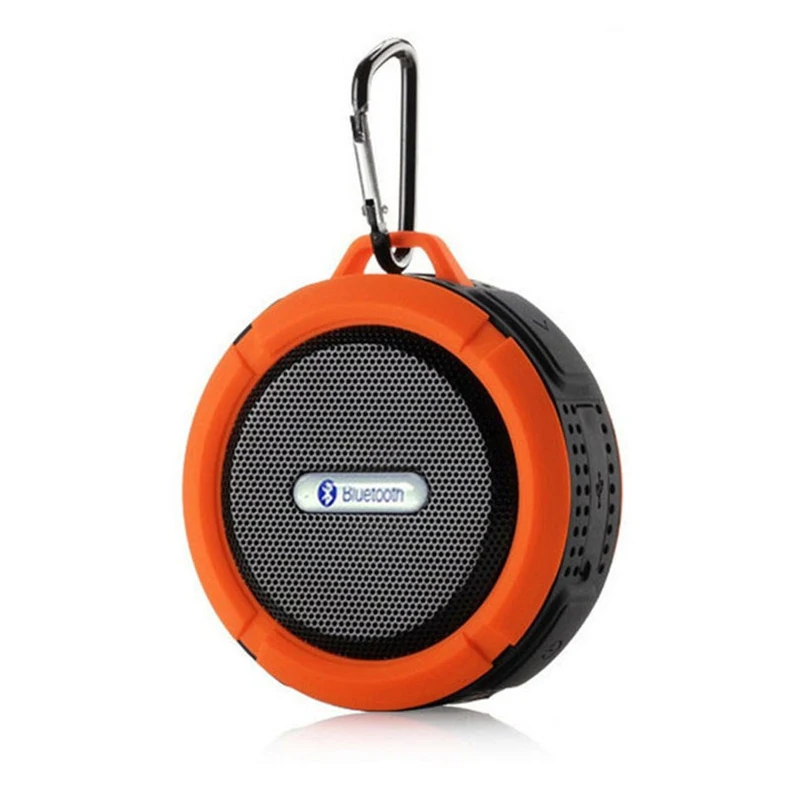 Yaika portable mini Subwoofer HIFI Stereo Sound Box C6 Waterproof Bluetooth Speaker Shower Speaker for Outdoor Sport