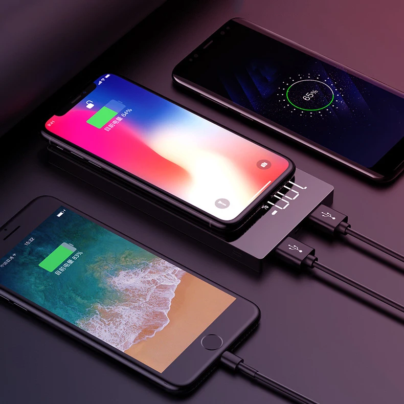 

2019 hot selling real 20000mAh D2 best power bank 20000mah