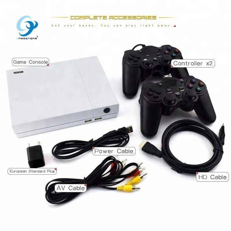 

Cheertone latest new design 64 bit hand held game console CTT049