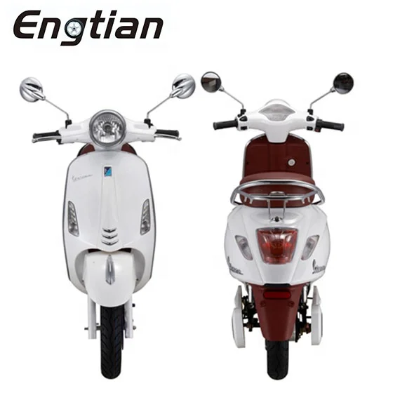 

2019 fashion Tesla Roman Holiday 800w 1000w 48v 60v vespa electric scooter Ebike price China for adult in india