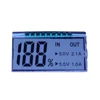 TCC(SYD2816) monochrome customized tn lcd display screen 9 pin sunlight readable micro lcd module 7 segment lcd display 3 digit