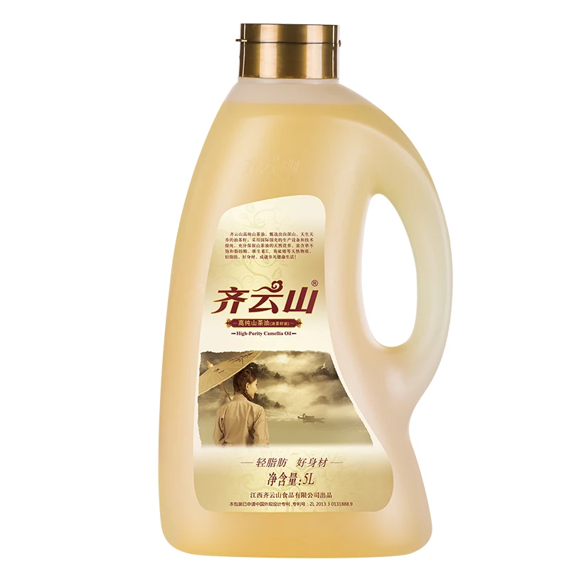 
Chinese extra virgin pure camellia seed cooking oil 