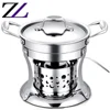 Isreal restaurant buffet catering equipment cheap alcohol stove table buffet food warmer hot plate pot small mini chafing dish