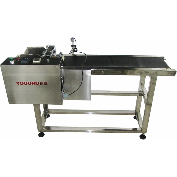 
automatic paging conveyor friction feeder ink jet carton coder 