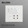 Combination fan and light switch