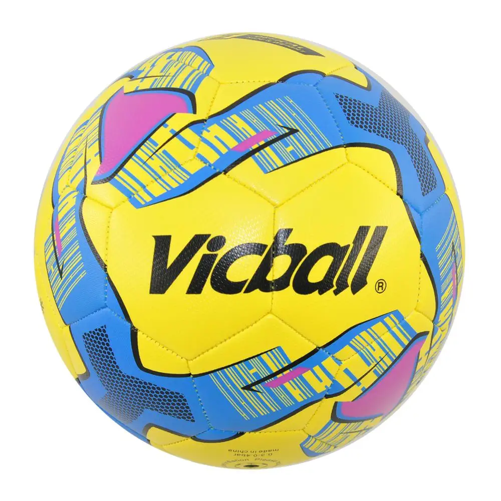 

New design machine stitched size 5 cheap sporting balls32 panels custom printing colorful pvc football soccer balls