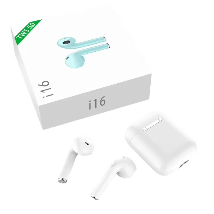 

New Arrivals 2019 Amazon Mini Wireless Earbuds i16 TWS 5.0 Earphone