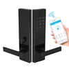 TTLock App Bluetooth Door Lock USA Cylinder Electronic Touch Screen Digital Password Card Smart Locks for Home