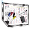 8.9-4B1 Dry erase magnetic good habit chart kids educational charts kids learning charts for fridge
