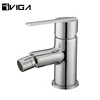 Contemporary CUPC Brass Chrome Hot And Cold Water Single Handle Deck Mounted Bidet Mixer Tap Bidet Faucet