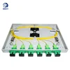 Outdoor wall mounted sc lc duplex 12 port Fiber optic terminal box FTTH-008