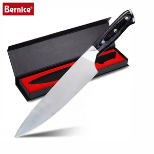 Image of 8 inch amazon professional german stainless steel handmade gift box japanese kitchen chef knife