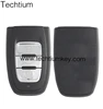 high quality for audi 3+1 button smart key cover key shell with panic button no battery clamp inside global hot sale