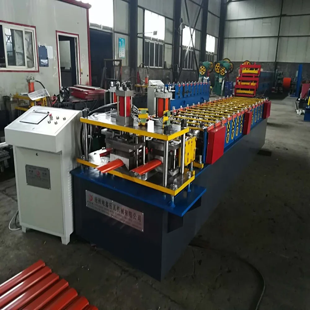 
Europe hot sale palisade fence roll forming machine 