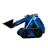 Mini trailer loader, small skid loader with trailer hook for sale