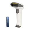 1D barcode scanner 2.4Ghz wireless communication CCD commodity barcode reader