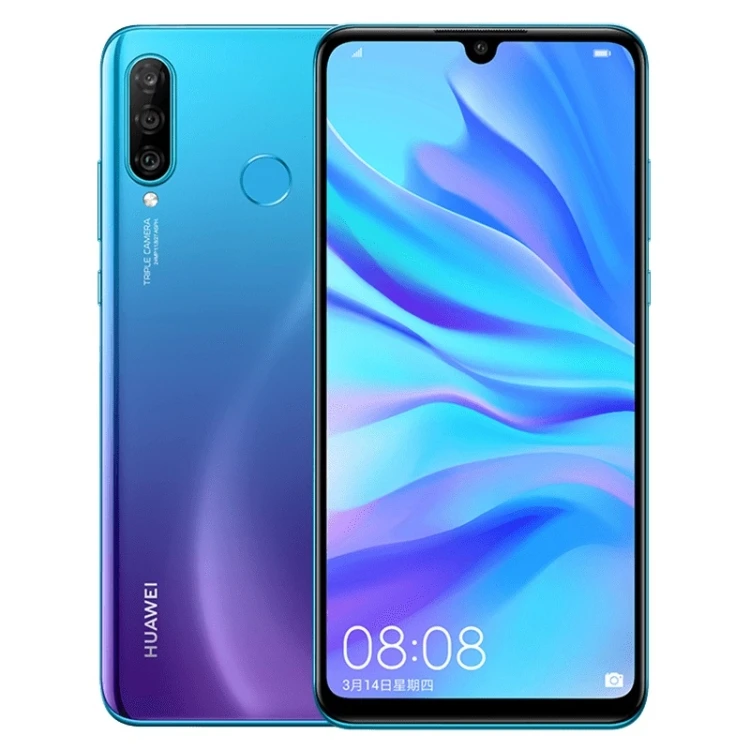 

High quality Huawei nova 4e p30 lite 32MP Front Camera 6GB 128GB 24MP Triple Cameras Fingerprint Identification android phone