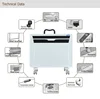 decorative led display wall panel 1000w convector radiat heater with ERP
