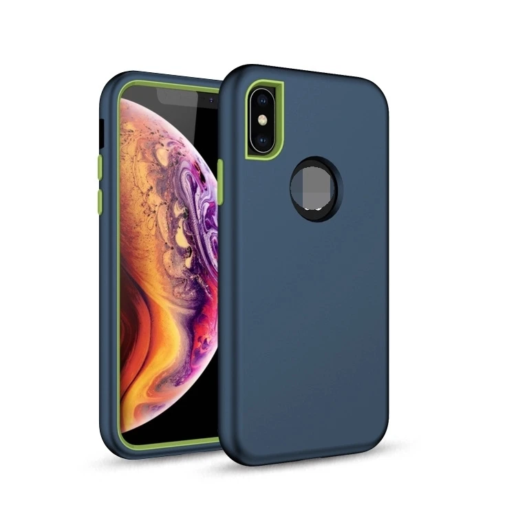 In stock  Military Defender Shockproof Armor Case for iPhone X XS XR XS Max, for iPhone Case Cover Heavy Duty