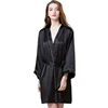 2019 Hot Sale Sexy Silk Women Sleepwear Hotel Bathrobe