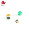 Custom plastic games colorful dice/ make Personalized color dice/ factory price Plastic Dice For Entertainment Game