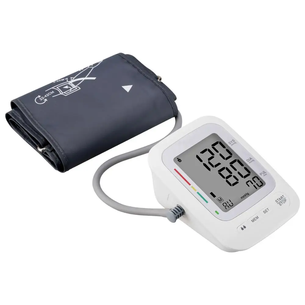 
Household Medical Supply Digital Blood Pressure Monitor mercury free sphygmomanometer 