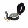 1Pcs Metal Lensatic Compass Military Camping Hiking Style Survival Marching Pointing Guider Luminous Compass