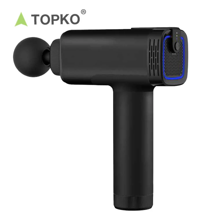 

TOPKO Portable 24V Body Relax Cordless Deep Tissue Muscle Massage Gun, Mental