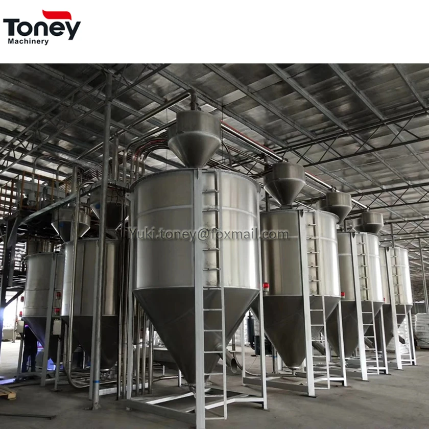 
vertical plastic material color mixer with 500kg capacity 