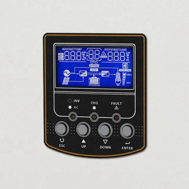 
5kW Off Grid Solar Hybrid Inverter With 80A Built In MPPT Controller 