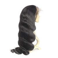 

Factory High Quality body wave remy virgin human hair full lace wigs for women