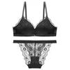 Custom Young Girls Thin Lace Bra Underwear Set Bow And Lace Sexy Lingerie Underwear Set