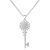 trending now wedding engagement diamond personalised minimal long necklace pendant gold zirconia jewelry