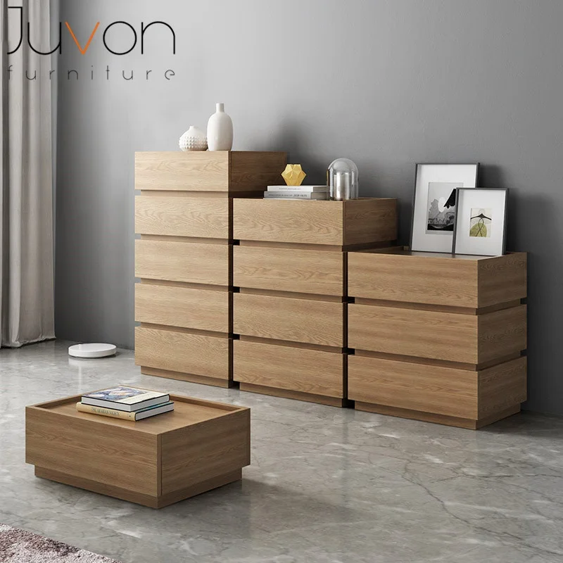
Modern small living room storage stackable end table cabinet 