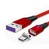 1M/2M 5A Magnetic Charging Cable USB Data Sync Fast Charging Cable Type C cable Compatible with Android Devices