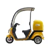 China best-selling Swing adults electric 60V 2000W enclosed tricycle 3 wheel delivery mobility scooter cargo documents