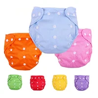 

Customizable oem plain color modern pocket snap PUL reusable washable Baby Diaper