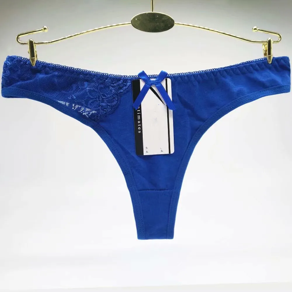

Spot wholesale cotton underwear for women Factory direct sale G-string g-string for women, 6 colors