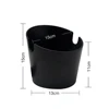 Plastic Coffee Knock Box with Rubber Stick Make in China