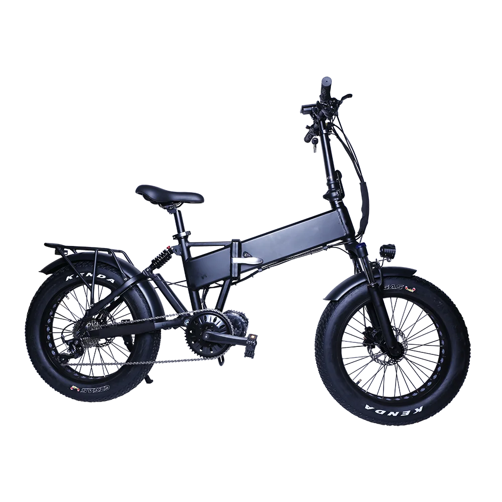 20" Electric Fat bike 1000W with Bafang BBSHD MM G320.1000 Mid Drive Motor 48V 16 Ah battery pack DP C18 Display Hydraulic brake