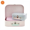 Wholesale Paper Cardboard Suitcase Box Trunks with Handle
