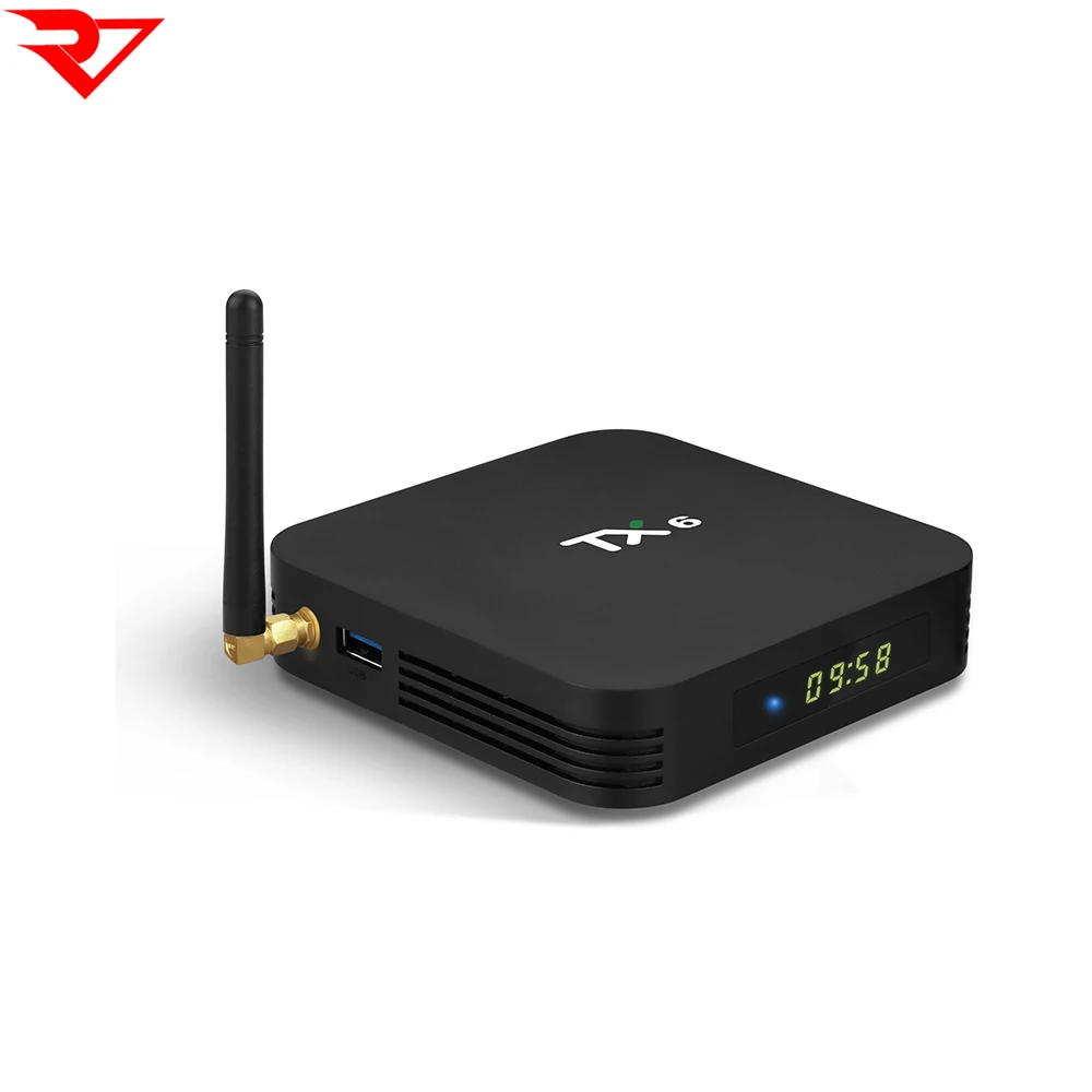 

TX6 With dual antennas faster communication 4k android custom firmware set top tv box Allwinner H6