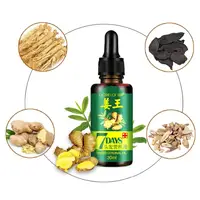 

Dropshipping agent 30ml Ginger Faster Repair products essential oil for hair growth For Man and Woman