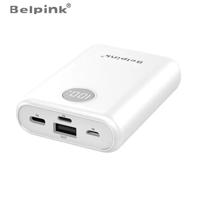 

10000Mah Quick Charge Portable Power Bank For Netbook, Balck;white