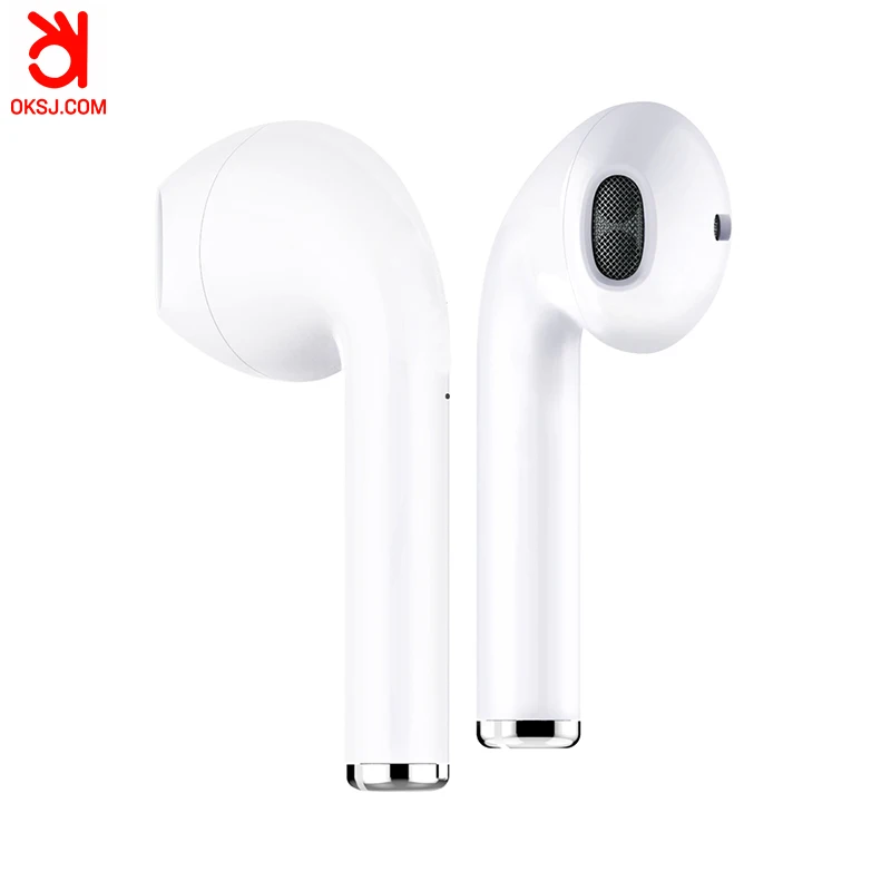 

1:1 for Air pods Touch Control Stereo Blue tooth earbuds v5.0 TWS i12 Wireless ausdom Headphones wireless Headset for Airpods, White