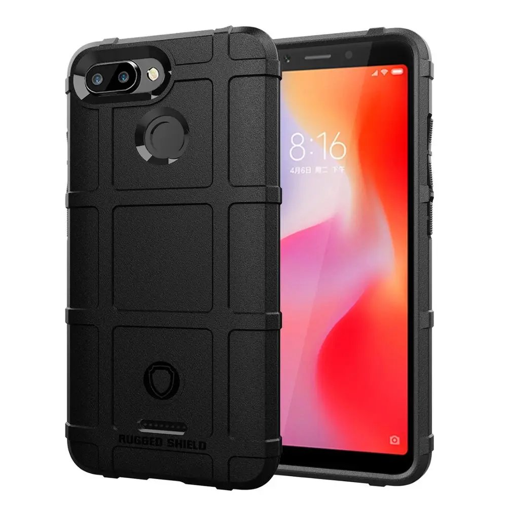 

shockproof tpu mobile phone case for Xiaomi Redmi 6 back covers, 5 colors