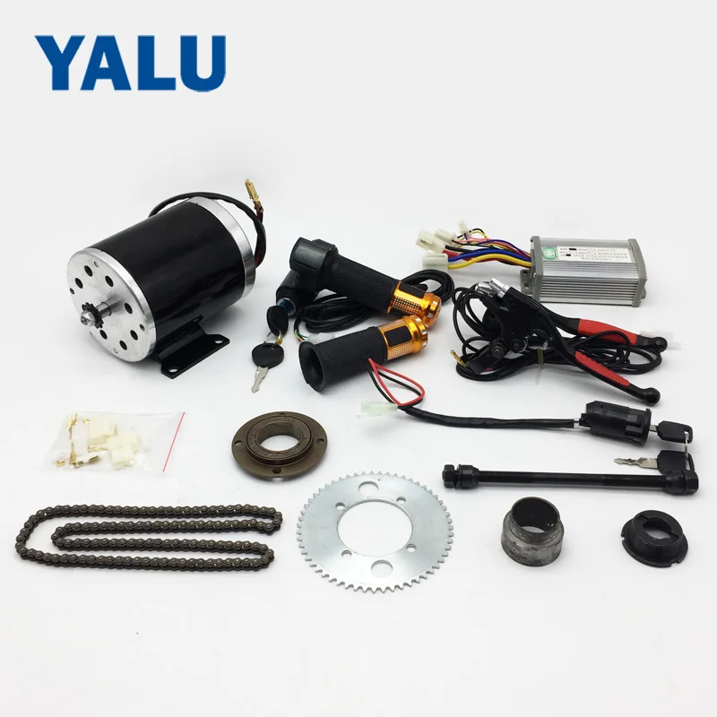 48V 1000W Drive Electric Bike Conversion Kits sensitive controller Ebike Motor kit with power lock for bumper car
