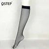 Customized patterns black ladies prevention hook sheer fishnet japanese sexy silk stockings silk stocking foot sexy stockings