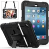 Strap kickstand tablet case for iPad mini 5/4 heavy duty protective case for iPad mini 2019 PC silicone shockproof case MT-7522